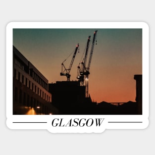 Glasgow, Scotland | Unique Beautiful Travelling Home Decor | Phone Cases Stickers Wall Prints | Scottish Travel Photographer  | ZOE DARGUE PHOTOGRAPHY | Glasgow Travel Photographer Sticker